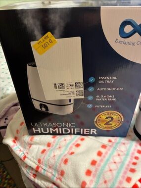 Ultrasonic Humidifier - White Everlasting Comfort